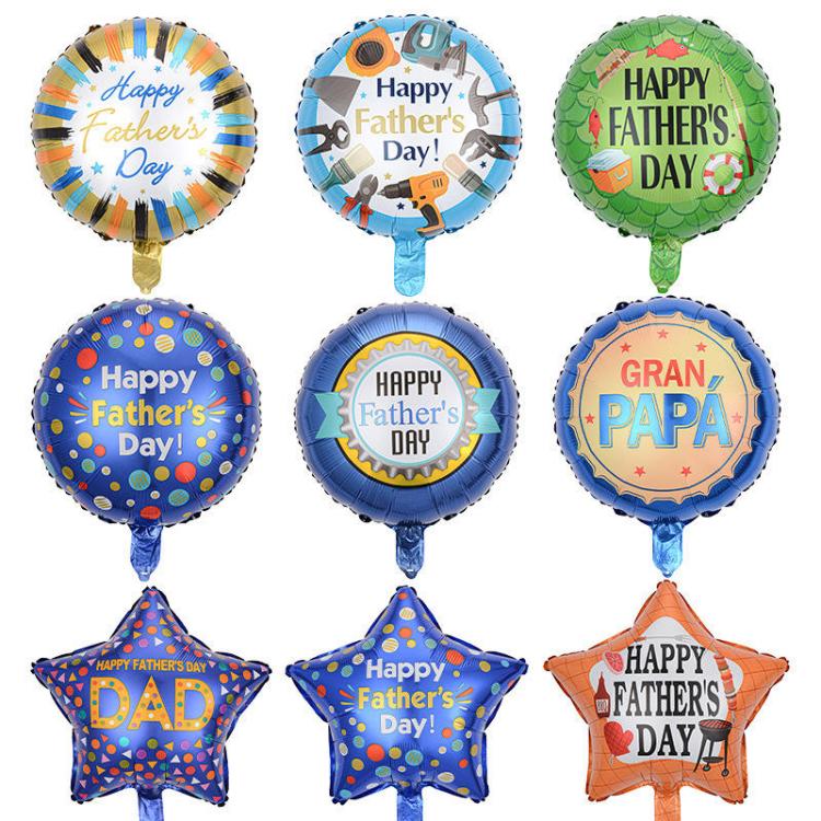 18 Inch Father’s Day Party Aluminum Balloons
