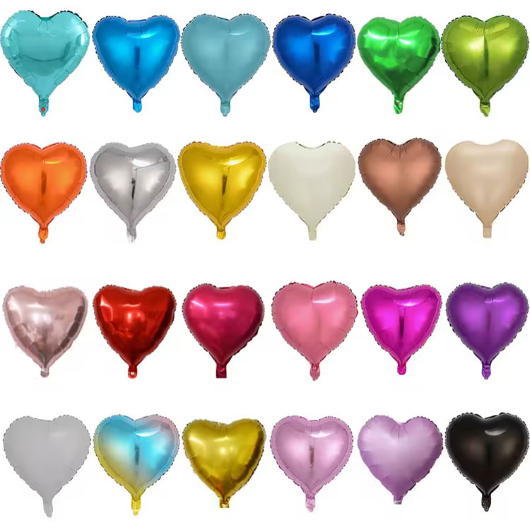 18 Inch Heart Shaped Foil Balloon