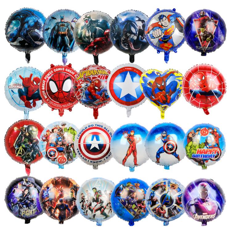 18 Inch Superhero Foil Balloon
