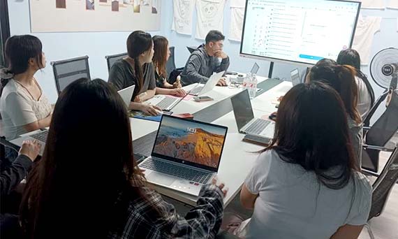 An important internal meeting of the company