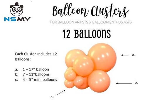 How To Make Balloon Clusters Look Better?