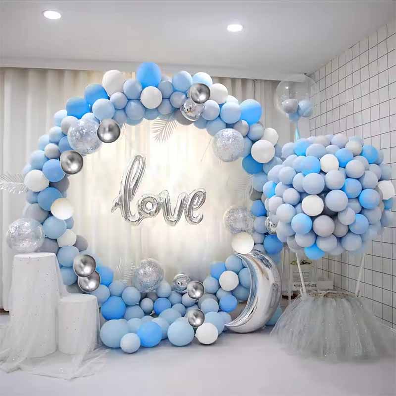 Blue Balloon Garland Arch Kit