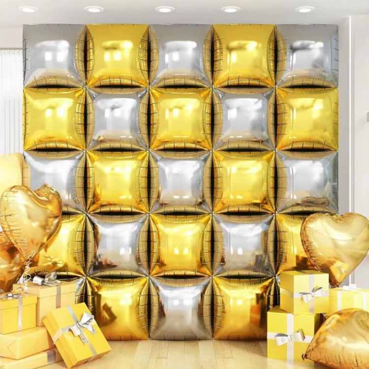 Double Sided Background Wall Foil Balloon