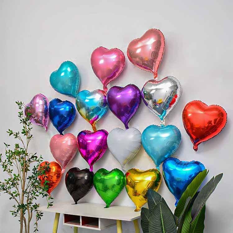 Heart Shaped Foil Balloon