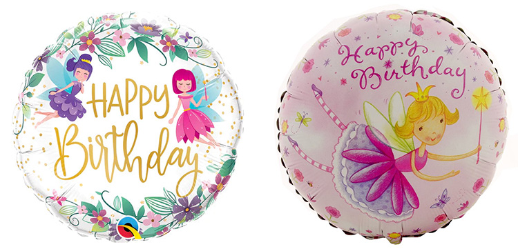 fairy foil balloons