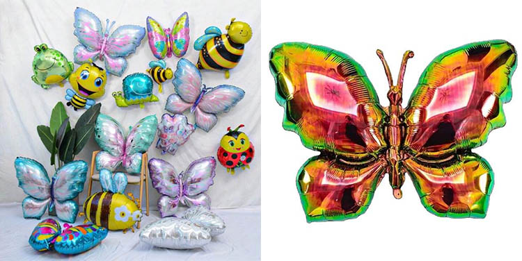 foil butterfly balloon