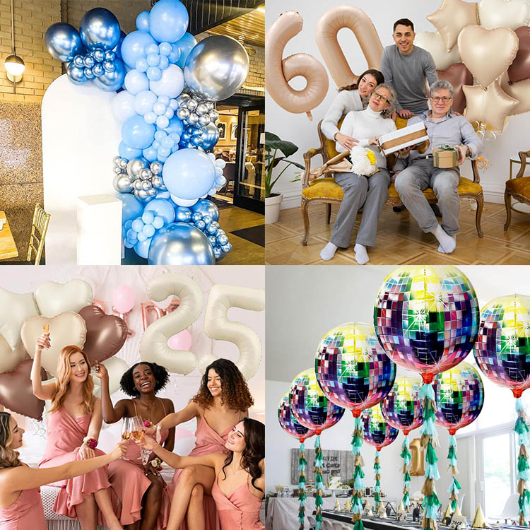 giant metal balloons