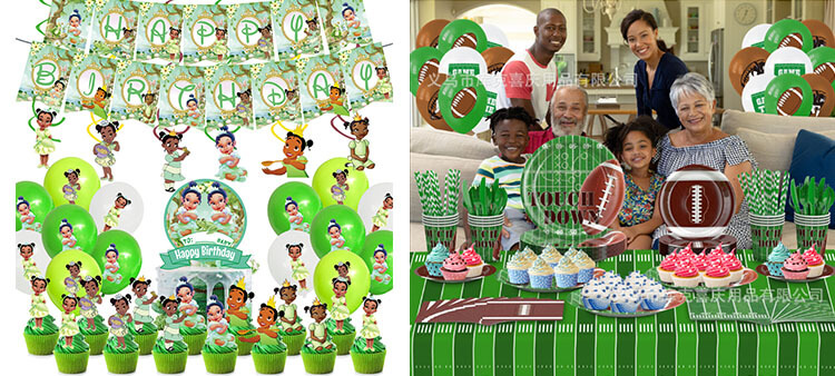 paper party supplies kit