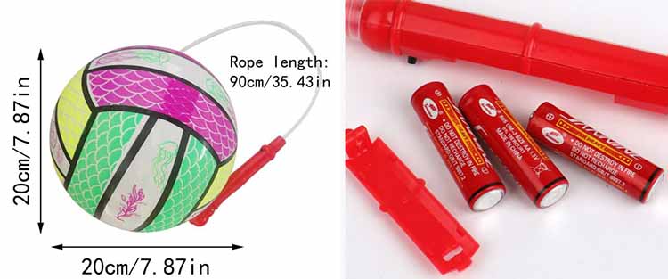 LED Inflatable Light Up Ball size LED Inflatable Light Up Ball size