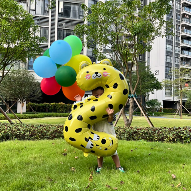 40 inch Animal Number Foil Balloons price