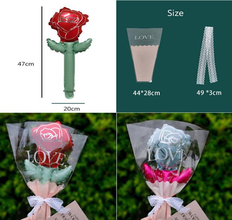 Mother's Day Rose Foil Balloon
