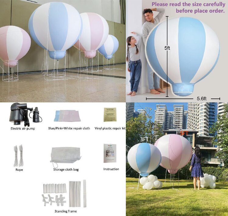 PVC Half Hot Air Balloon supplier