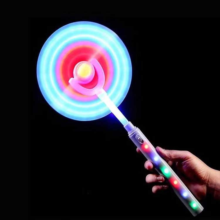 LED Windmill Spinner Magic Wand