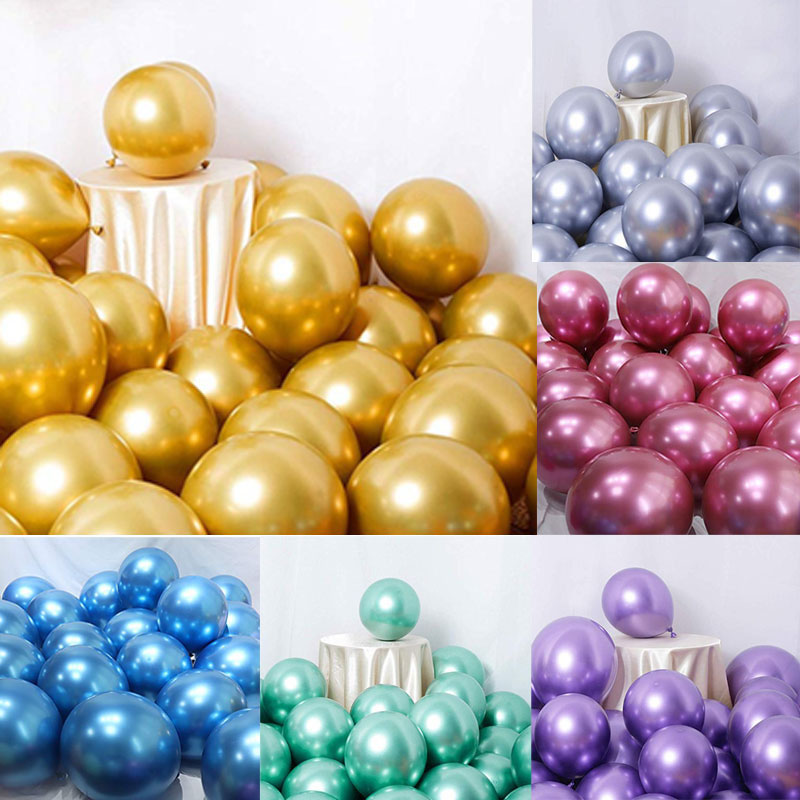 China Metallic Gold and Silver Balloons Manufacturers