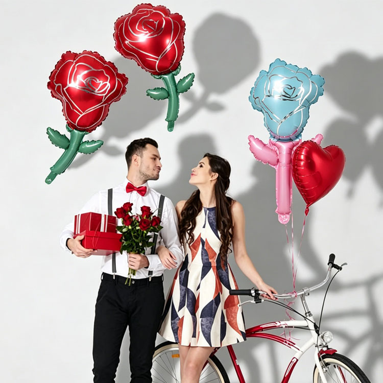 Mother's Day Rose Foil Balloon