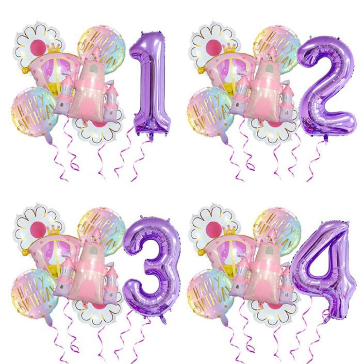 Birthday Foil Balloon Set