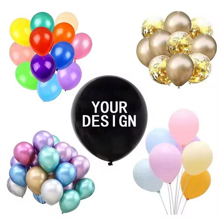 Personalized Printed Latex Balloons