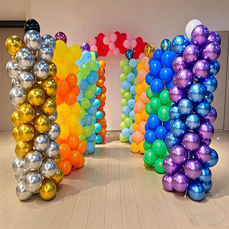 Self Inflated Balloon Stand