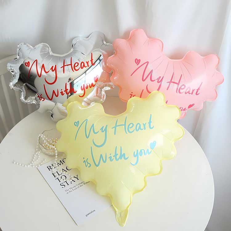 Wavy Heart Shaped Balloon